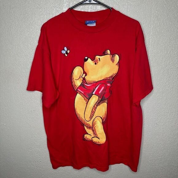 Vintage 90s Winnie The Pooh Graphic T Shirt XL - Picture 2 of 4